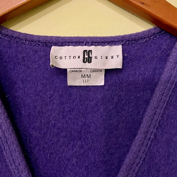 Vintage CG boiled wool zip-up liner vest - Picture 6 of 9